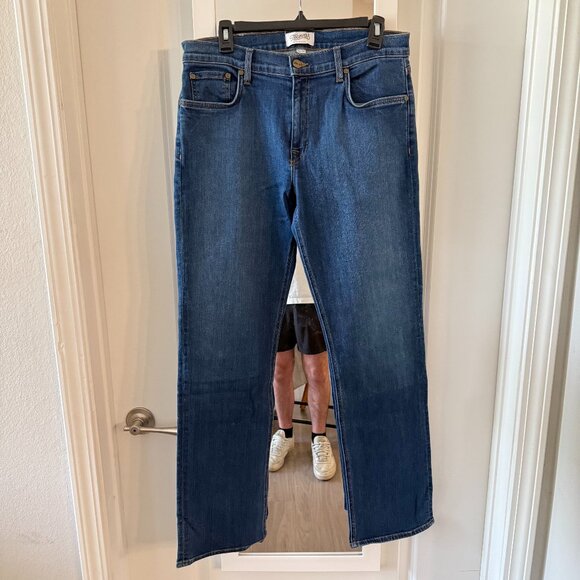 Men's Tecovas Slim Fit Jeans Size 33 x 32 Color Blue - Picture 1 of 5